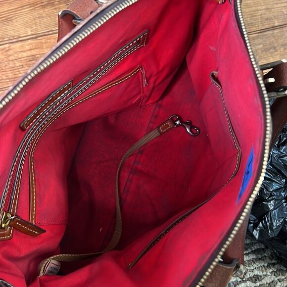 Dooney and Bourke Croco Fino Domed satchel bag - Picture 7 of 7